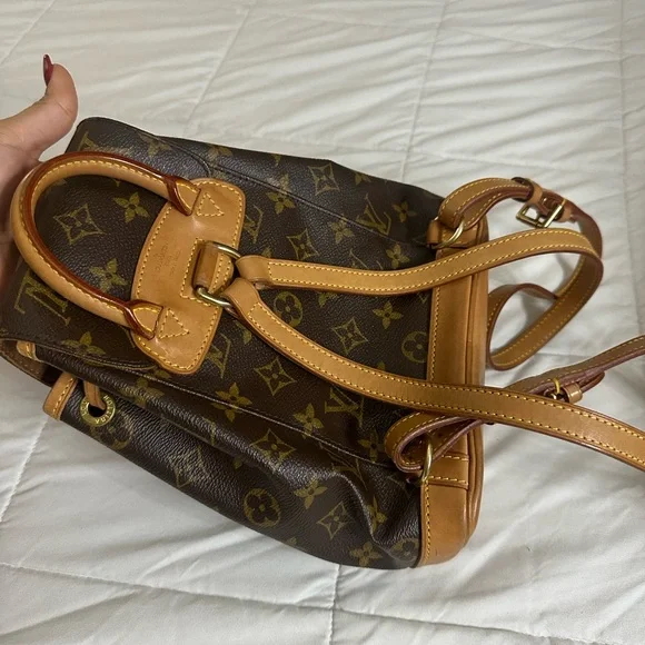 Brown Leather Strappy Sandals - Picture 2 of 5